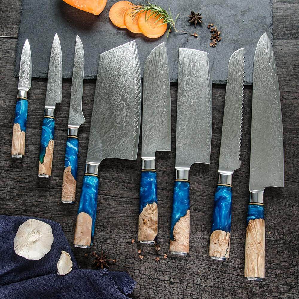 Chef and Kitchen Knife Set