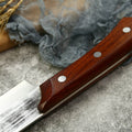 Chef Knife mahogany wood handle