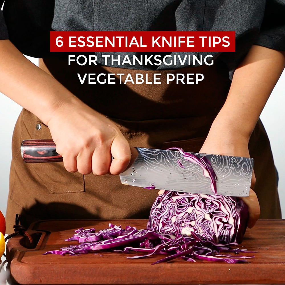 6 essential knife tips for preparing vegetables for Thanksgiving