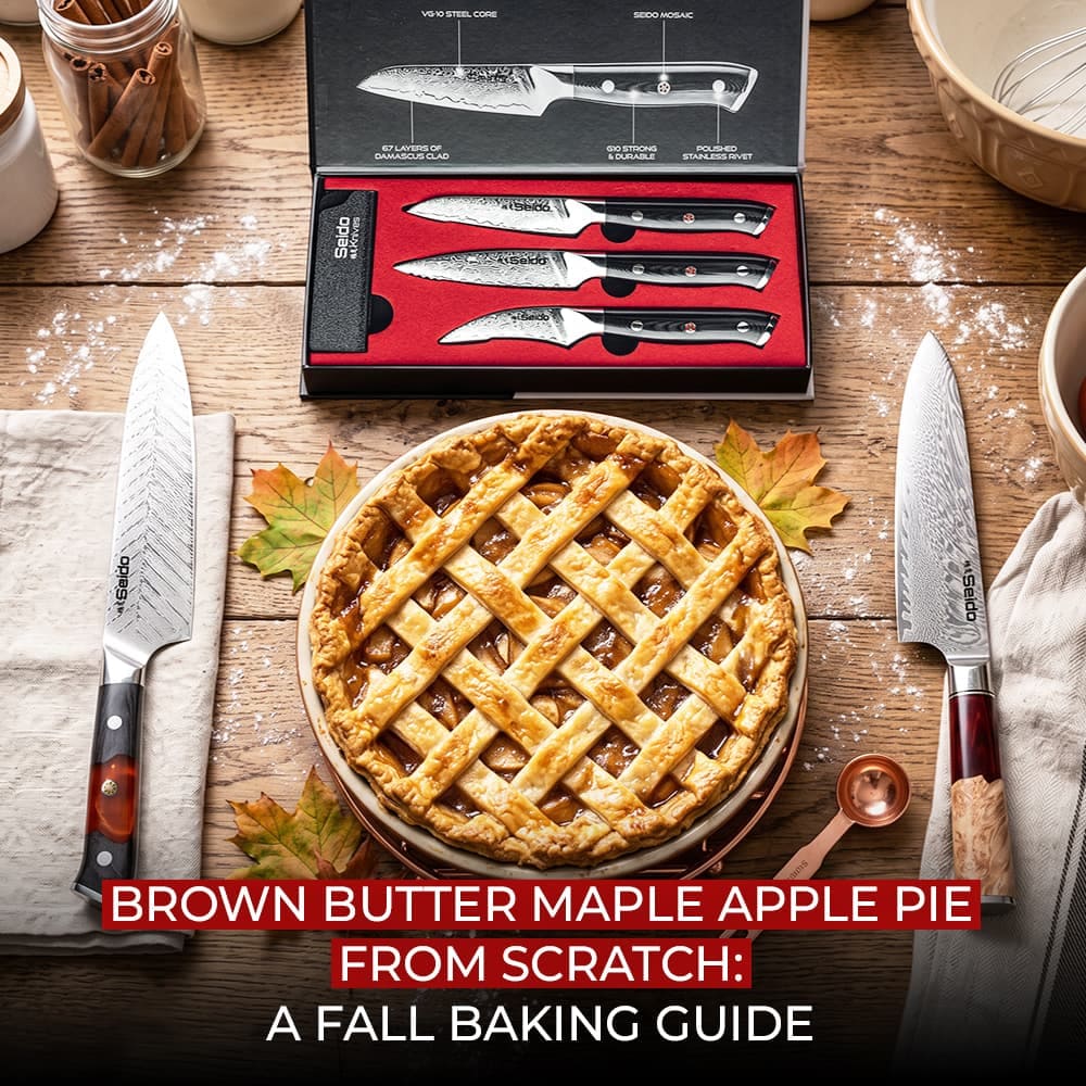 Brown Butter Maple Apple Pie Fall Baking Guide