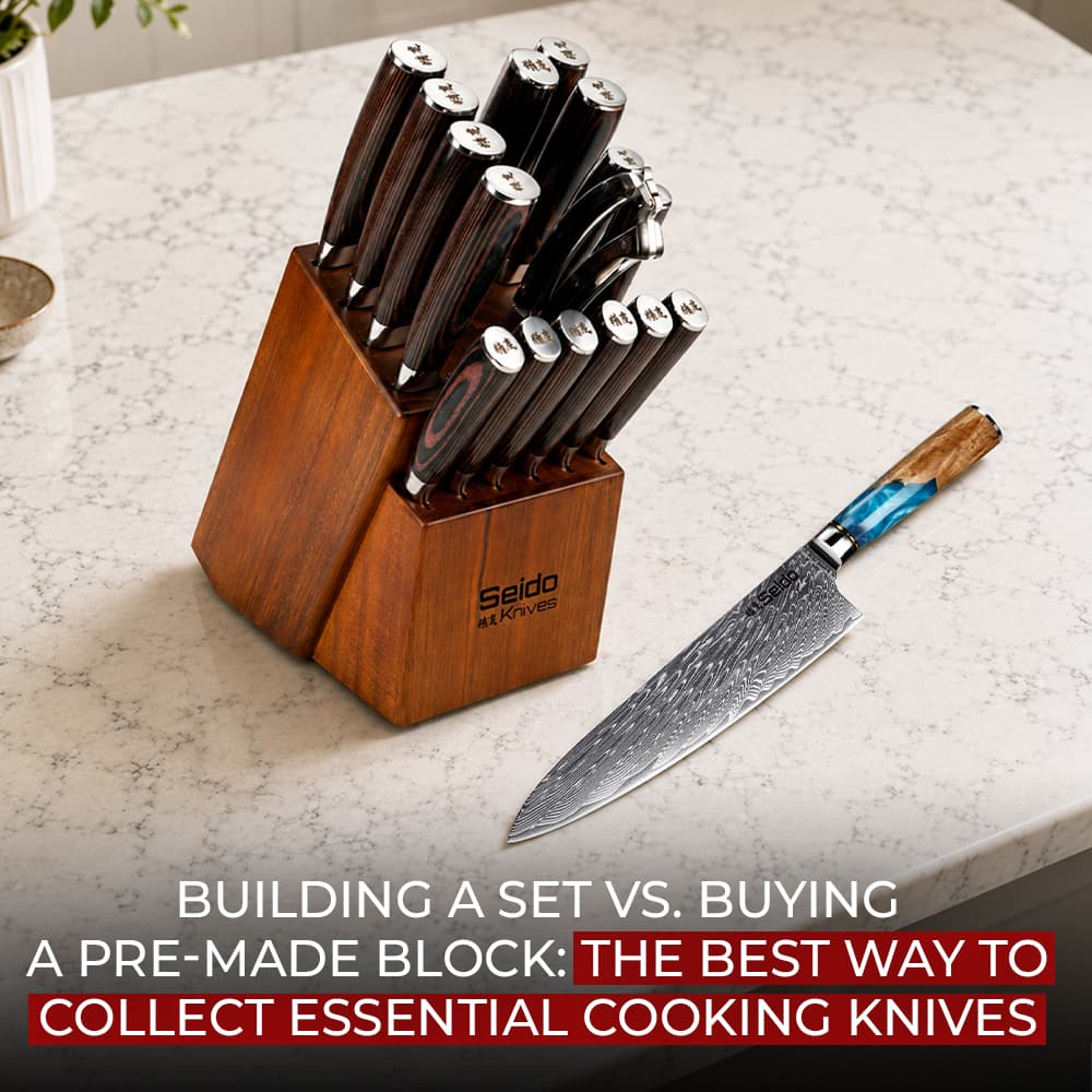 Building a Knife Set vs Buying a Knife Block