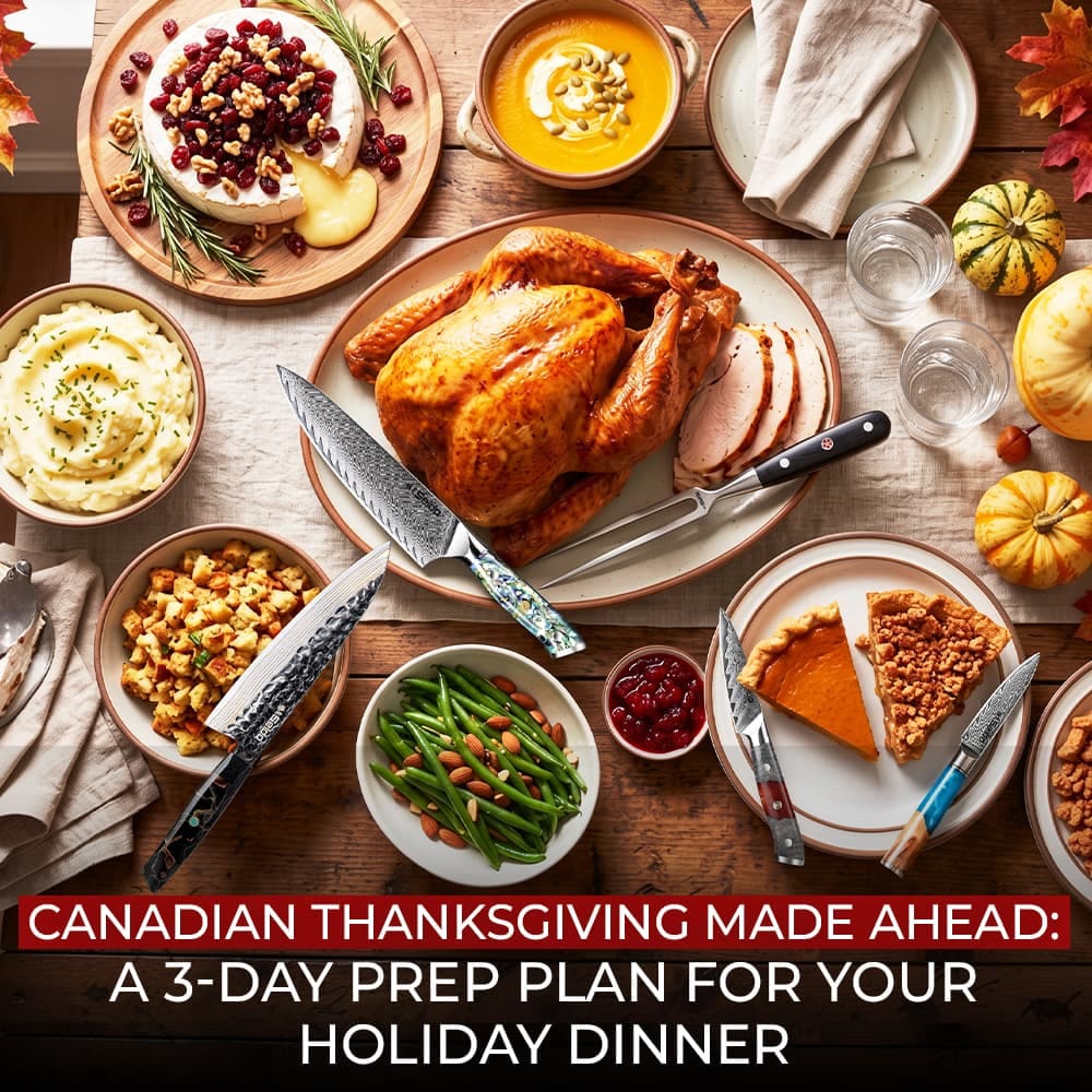 Canadian Thanksgiving 3-Day Holiday Dinner Prep Plan