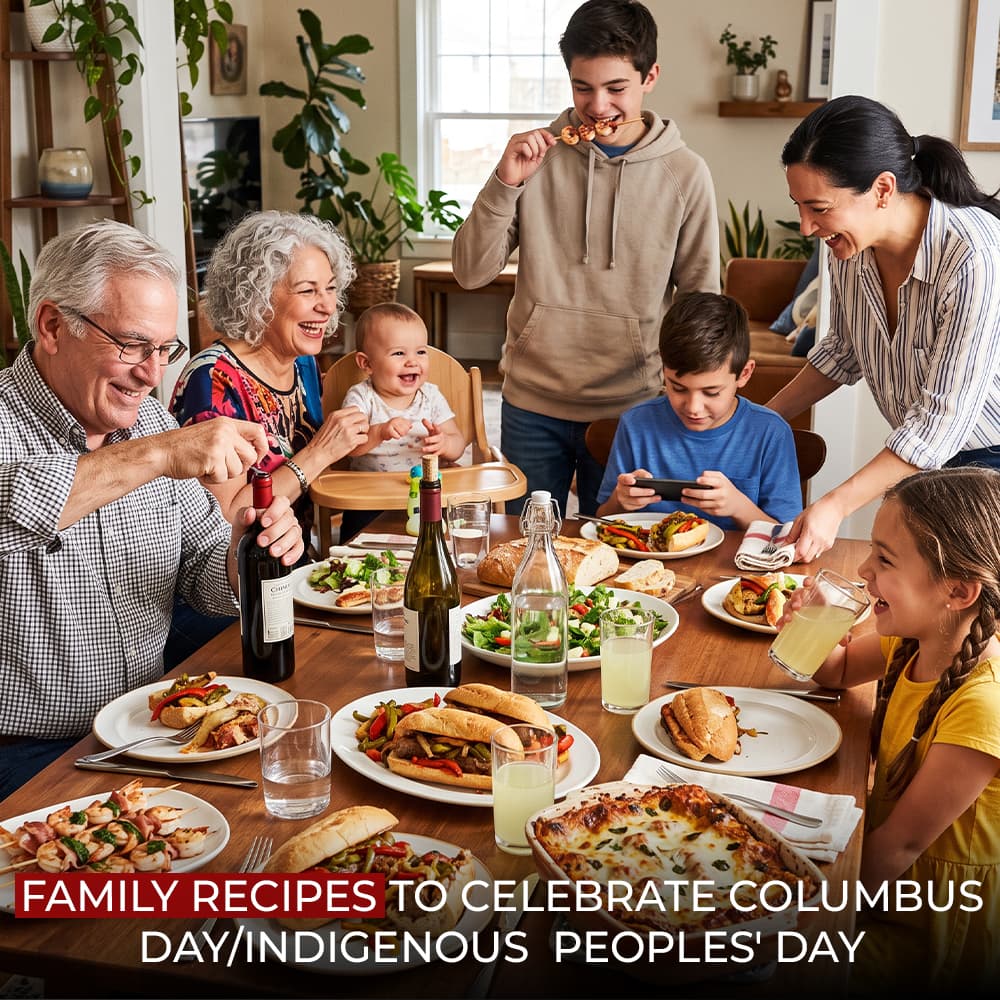 Family Recipes for Columbus Day and Indigenous Peoples’ Day