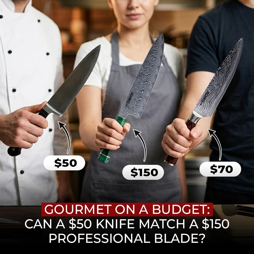 Budget Knife vs Professional Knife Comparison