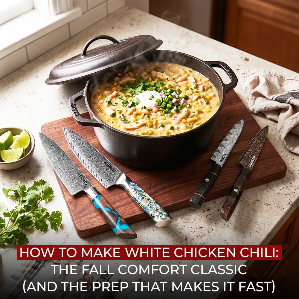White Chicken Chili: Easy Fall Comfort Food Recipe