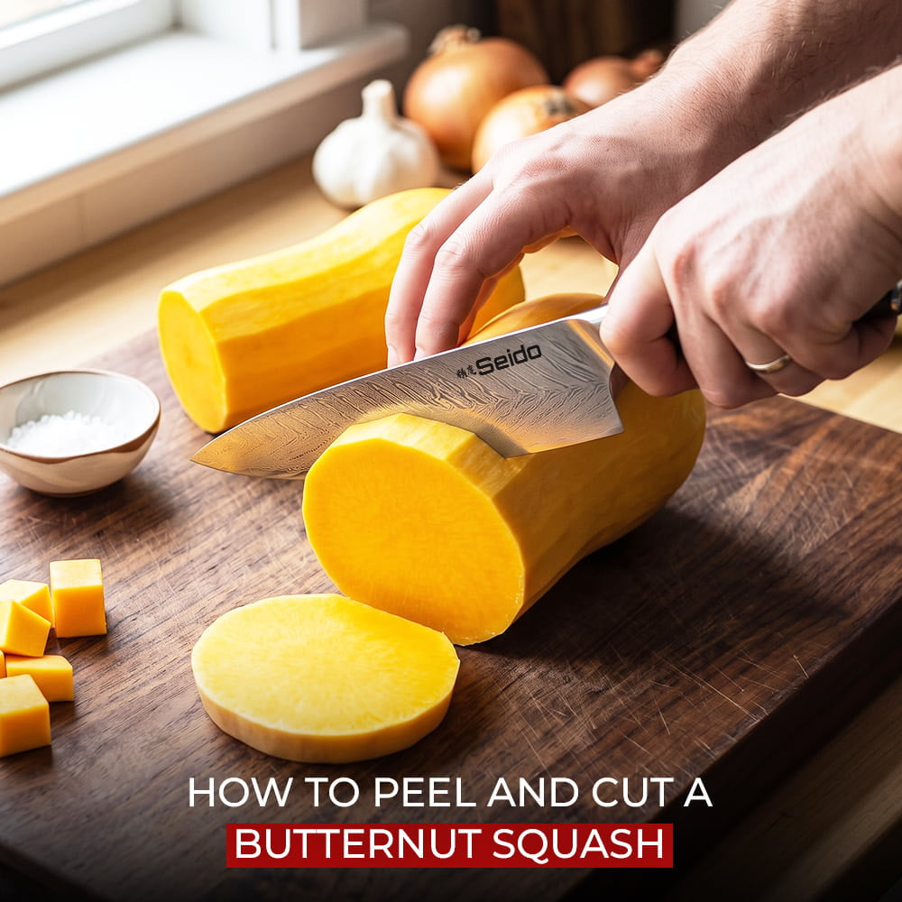 How to Peel and Cut Butternut Squash Safely