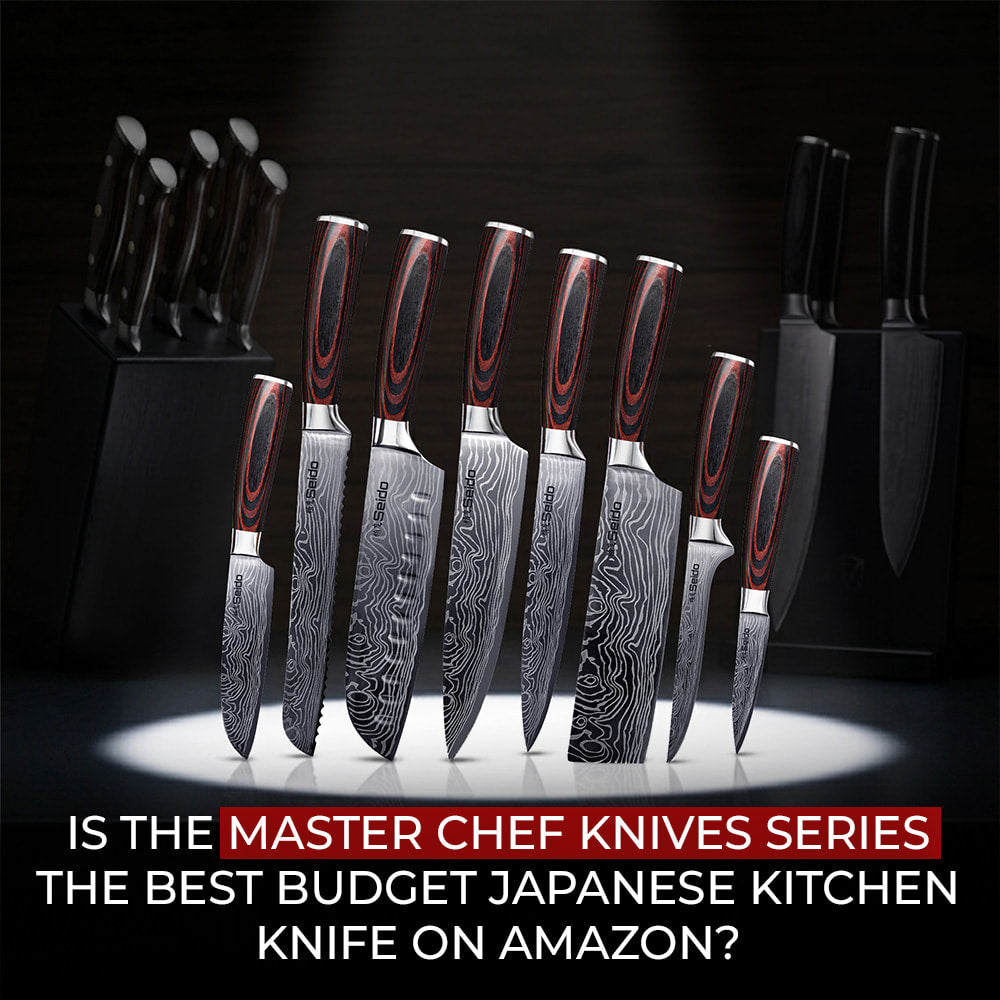 Master Chef Japanese Kitchen Knife Series on Amazon