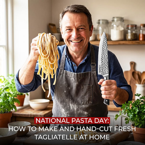 National Pasta Day: How to Make and Hand-Cut Fresh Tagliatelle at Home
