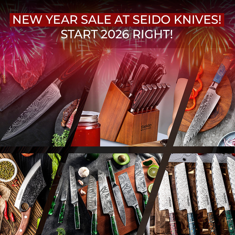 New Year Sale At Seido Knives! Start 2026 Right!