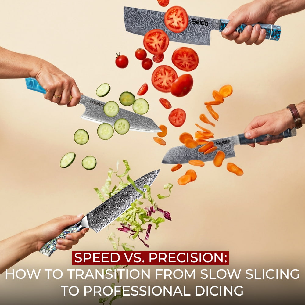 Speed vs Precision: Professional Knife Dicing Techniques