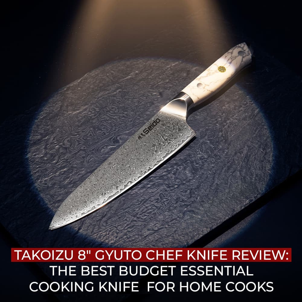 Takoizu 8-Inch Gyuto Chef Knife for Home Cooks