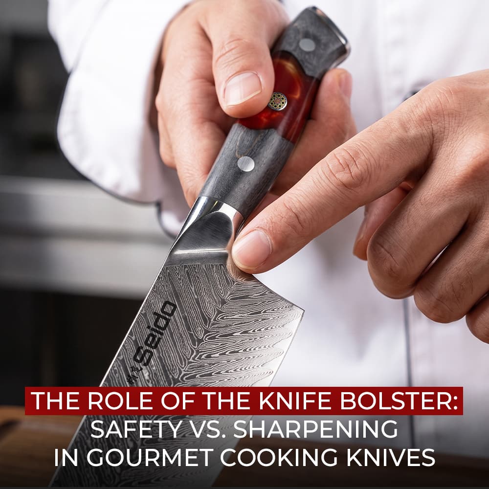 Knife Bolster Safety and Sharpening Guide