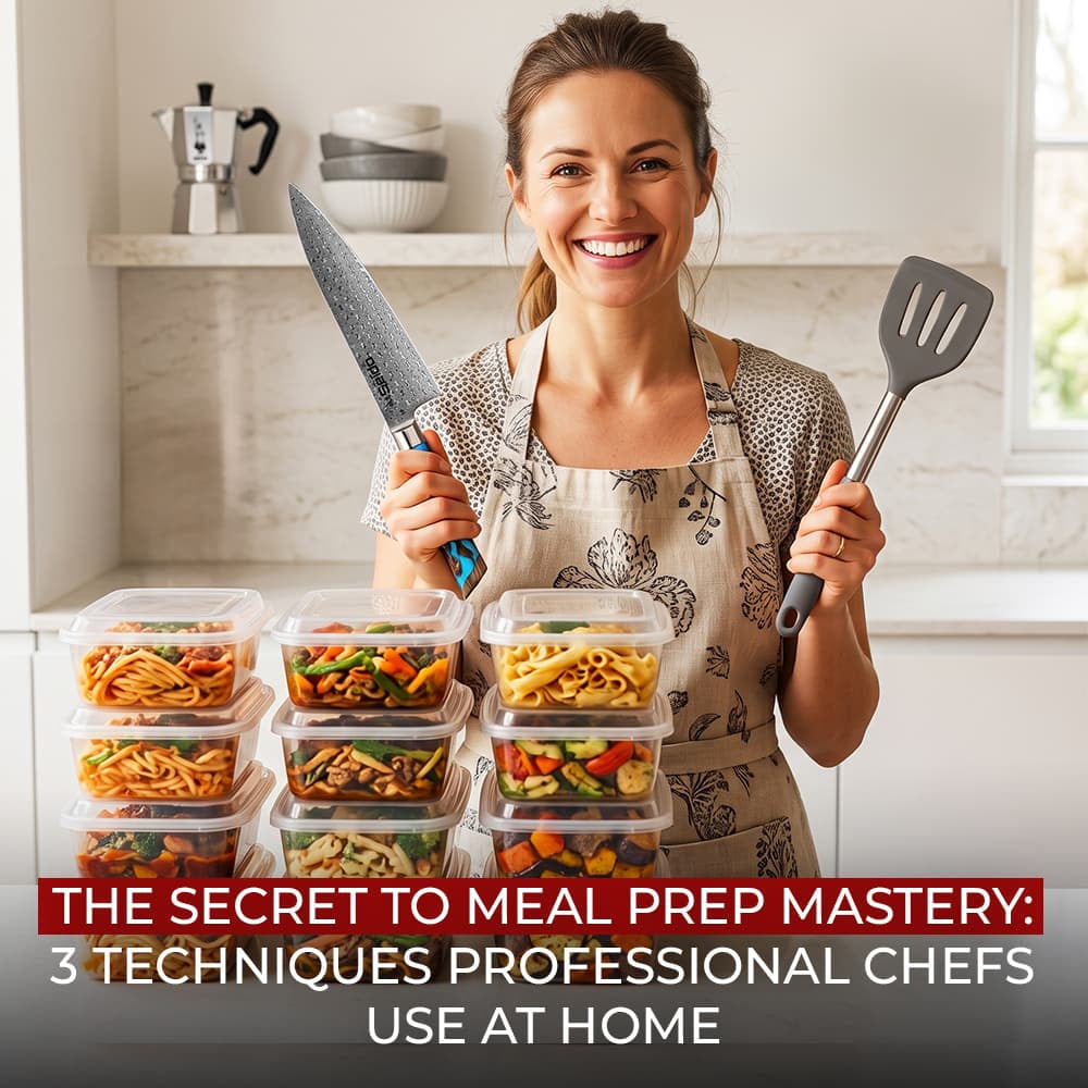 Meal Prep Techniques Professional Chefs Use at Home