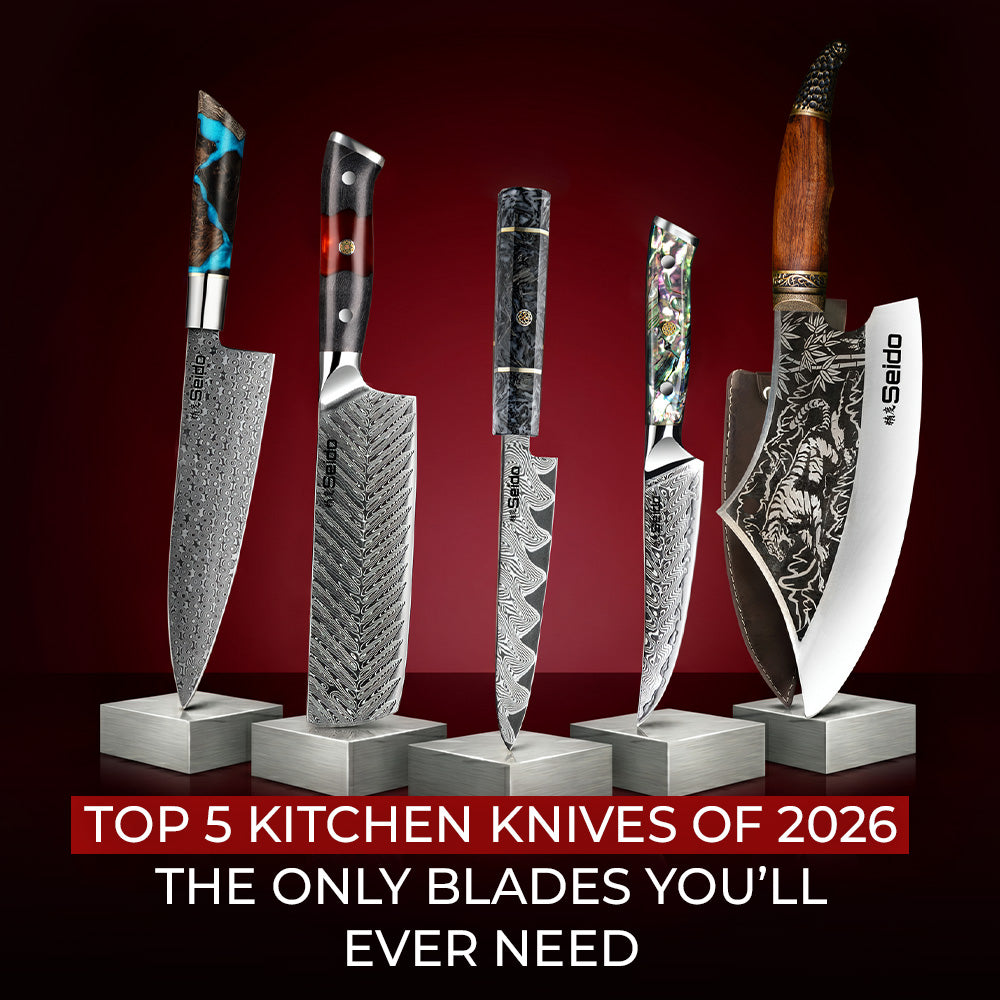 Top 5 Kitchen Knives Every Home Chef Needs for Precision Cooking