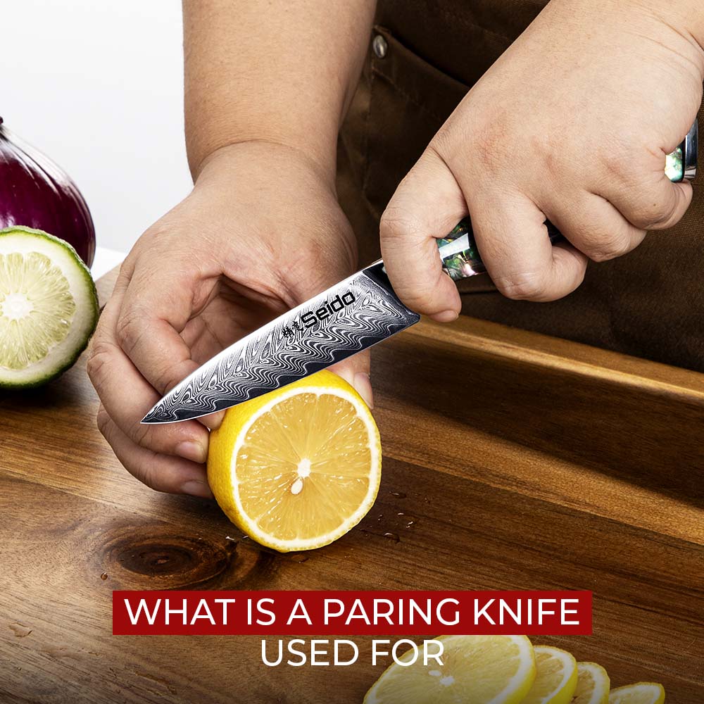 Learn about various paring knife uses