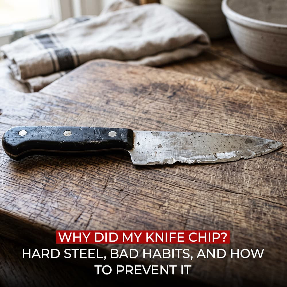 Why Kitchen Knives Chip and How to Prevent It
