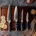 Kanpeki 4-piece VG10 Damascus Chef Knife Set