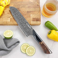 Titan 7-inch Santoku Knife in a kitchen prep scene