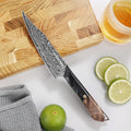 Titan 5-inch Petty Knife in a kitchen flat lay