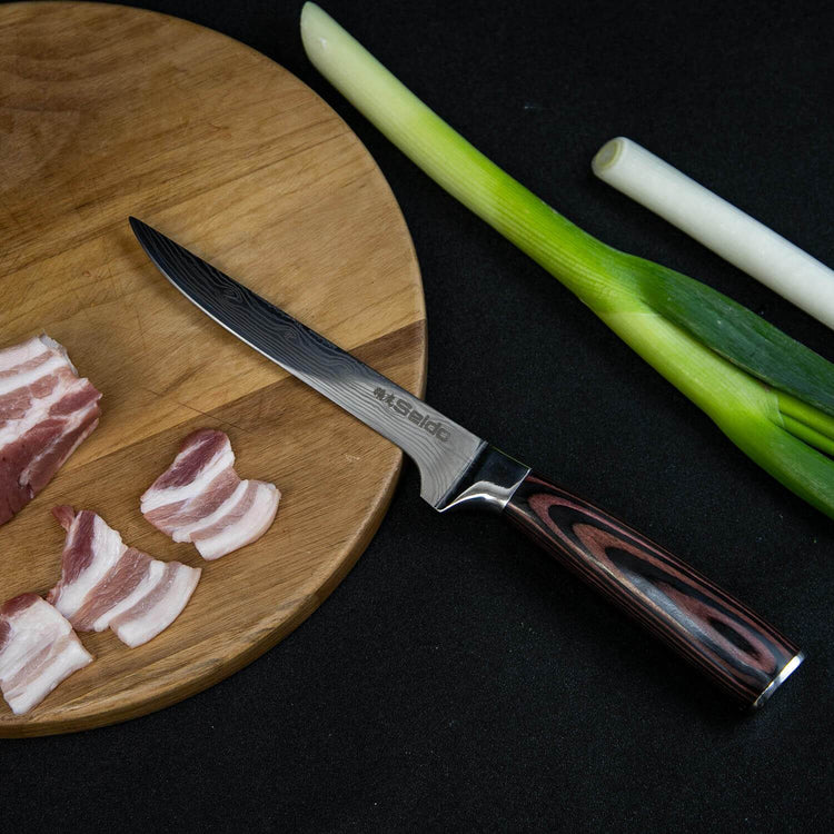 6pcs Kitchen Knife Set Stainless Steel Chef Knife Slice Knife Kitchen Meat  Knife Fruit Knife Cylinder Knife Holder Cooking Set