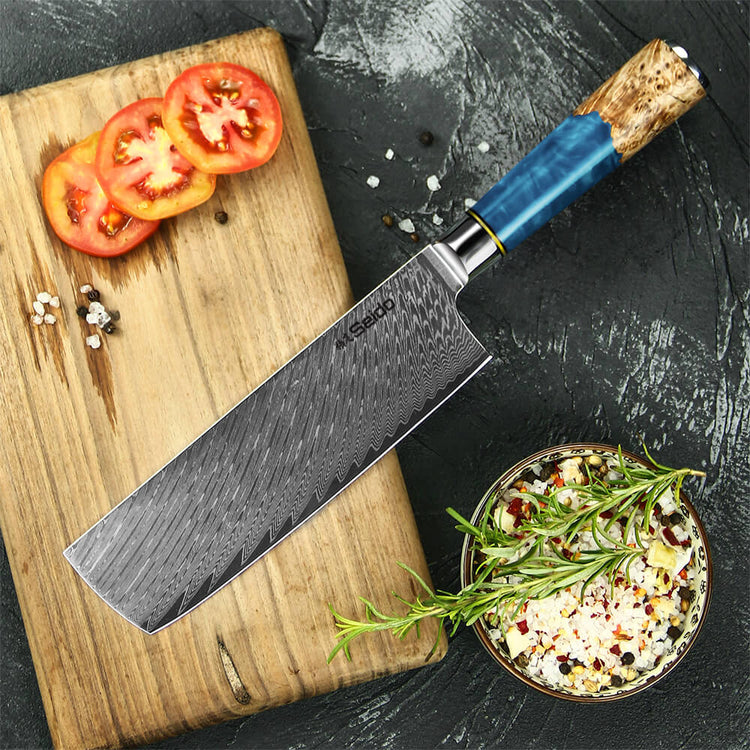 Executive Japanese Damascus Steel Knife Set  Knife making, Knife sets,  Knife making tools