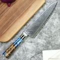 Damascus steel Gyuto knife lifestyle