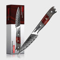 Inferuno Paring Knife in signature gift packaging on a white background