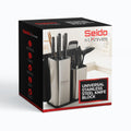 SEIDO KNIVES STAINLESS storage block packaging
