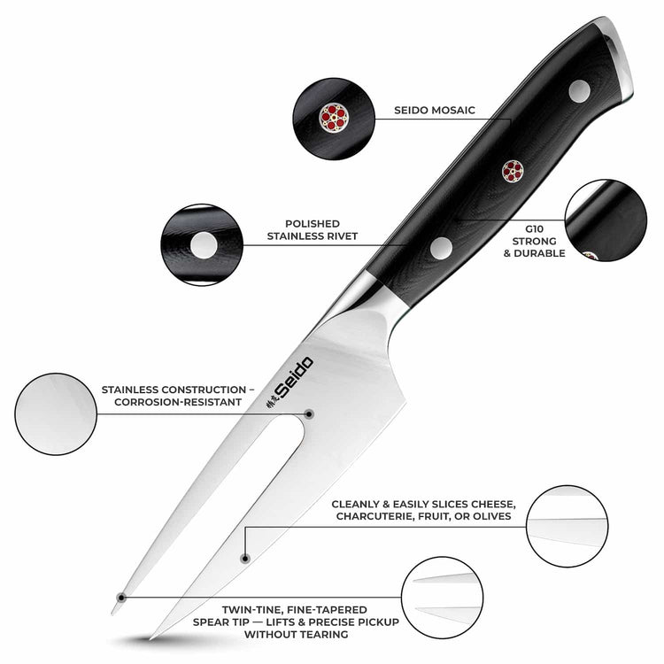 Shujin 4-Piece Charcuterie & Cheese Set | Seido Knives