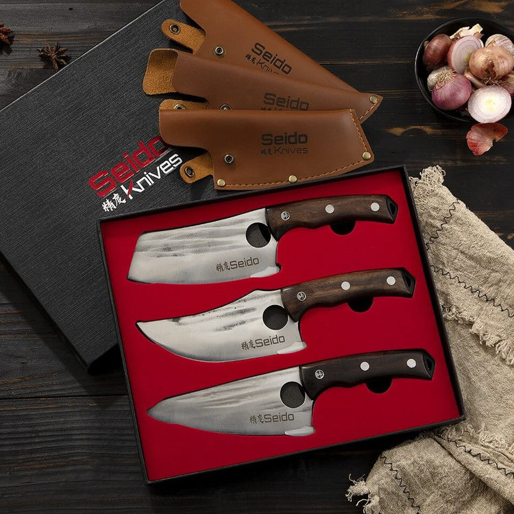 7 Butcher's Knife Set  TOROS - COOKWARE BAKEWARE & GRILL STORE Knife Set