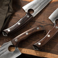 Torio 3-piece butcher knife details