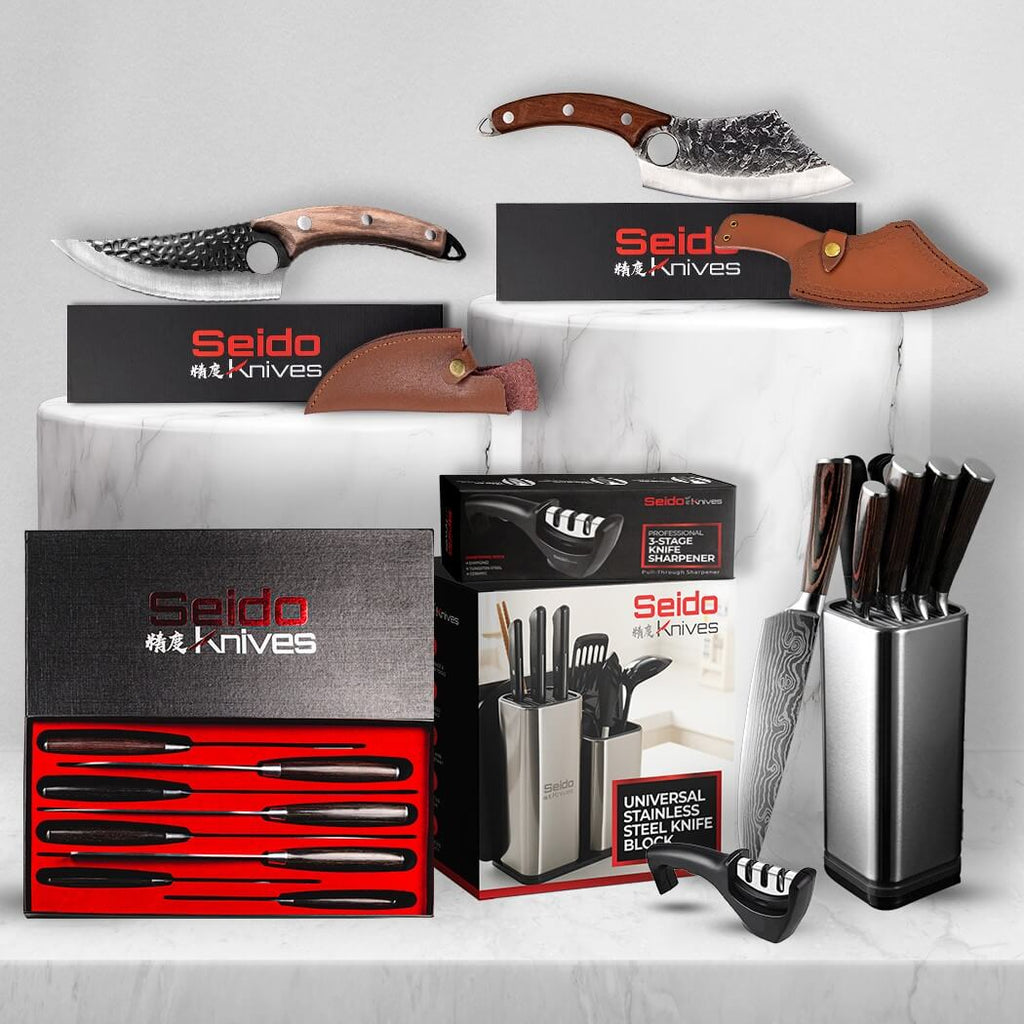 Forged Knives 12-Piece Knife Block Set
