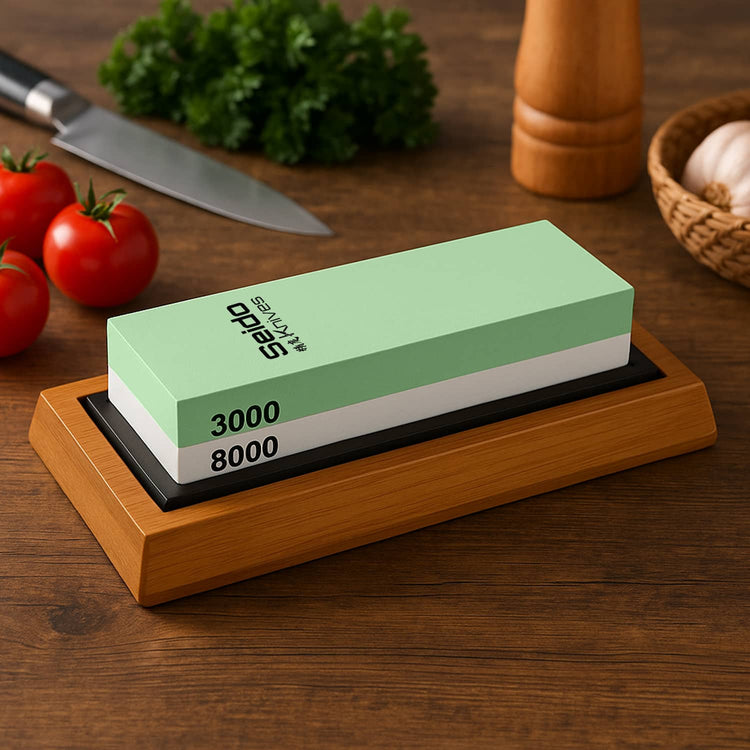 3000/8000 Grit Whetstone | Seido Knives