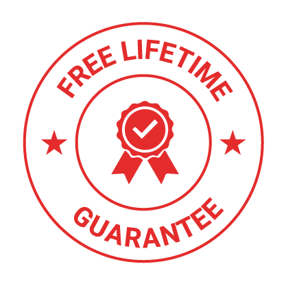 Free lifetime guarantee