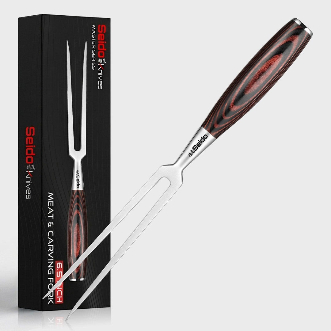 Master 6.25-inch meat and carving fork with Seido presentation box