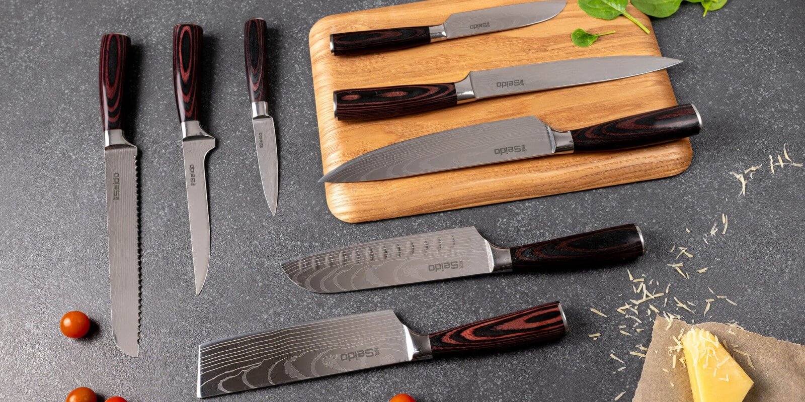 Best seller kitchen knives 8-piece set