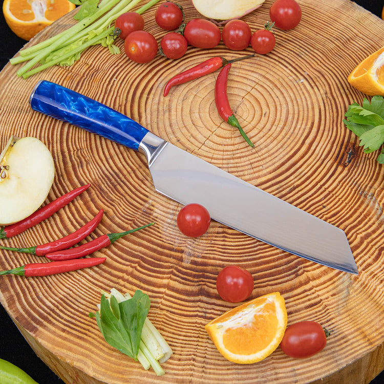 Cutco 19 PC Kitchen Knife Set Cherry Wood Stand