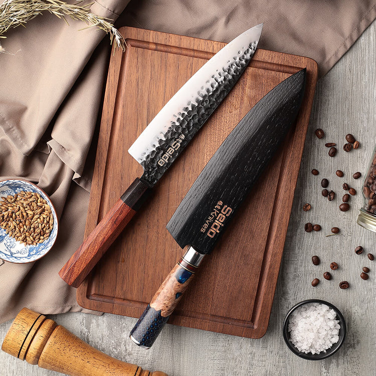 8 inch Japanese Gyuto Chef's Knife Sheath Saya Knife Blade Guard Carry Case  Bag