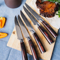 Slice through your steak like a pro with Seido Knives' serrated steak knives. Perfectly crafted for flawless dining.
