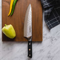 Shujin Gyuto Damascus Knife - an 8