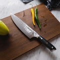 Shujin Gyuto Damascus Knife - an 8